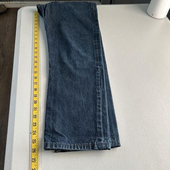 Naked And Famous Mens Weird Guy Jeans 32x26 Fuzzy Indigo Selvedge Button Fly - Picture 12 of 14